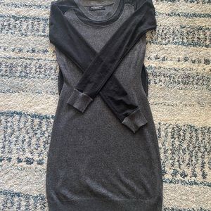 Allsaints see-through sweater dress
